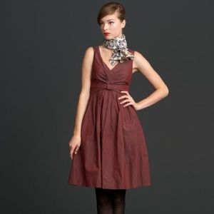 Banana Republic The Mad Men Burgundy Betty Dress